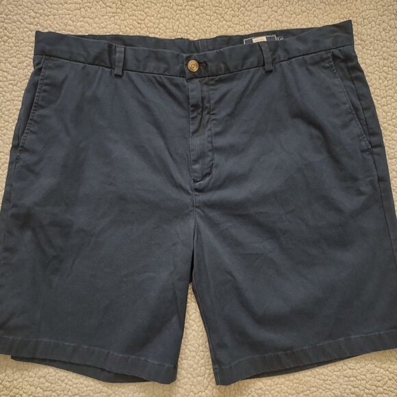 Vineyard Vines dark blue Navy Cotton blend Breaker shorts mens size 42 - Picture 1 of 5